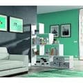 Step Bookcase White Gloss | Amos Mann furniture Wholesale
