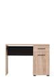 Telmo Sonoma Oak Effect and Black Desk - 11008663
