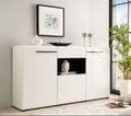 Terrento White Gloss Tall Sideboard - 11008657