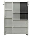 Terrento White Short Display Cabinet - 11008859