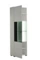 Terrento White Tall Display Cabinet - 11008848
