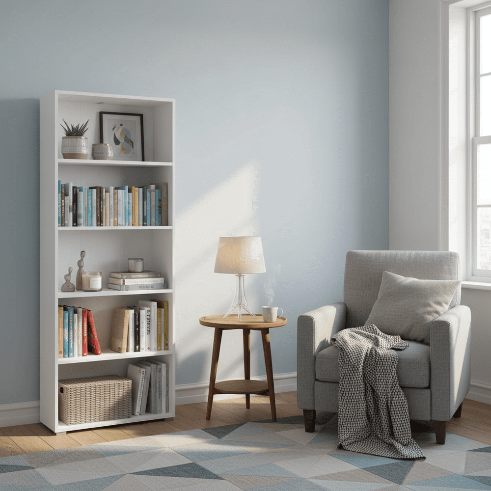 Thomas White Slim 176.5cm Tall Bookcase - 11011438