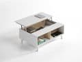 Toris Coffee Table Oak and White - 2606
