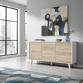 Toris Sideboard White with Oak Effect - 2607