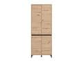 Toshiro Oak Effect 40 Pair Tall Shoe Cabinet Cupboard - 11014080