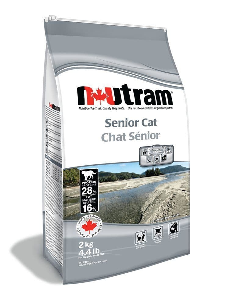 Nutram Senior Dry Cat Food 400g or 2kg