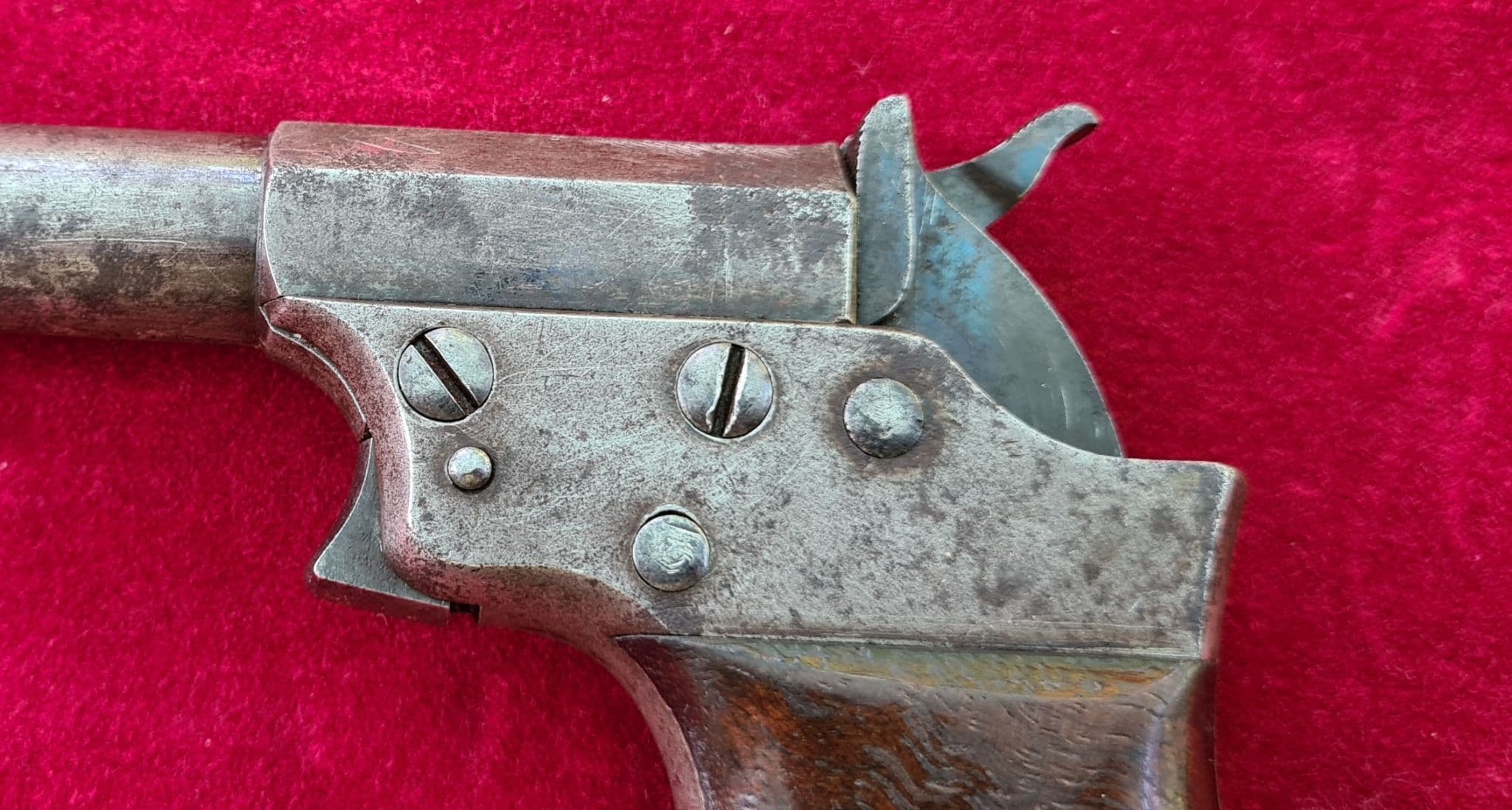 A rare American Remington 41 rimfire single shot Vest pocket pistol