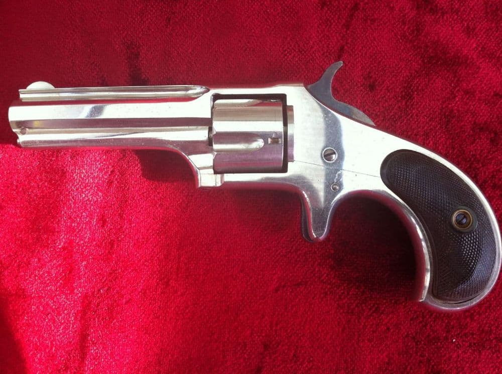 X X X SOLD X X X American Remington Smoot 5 shot 30 cal Rimfire ...