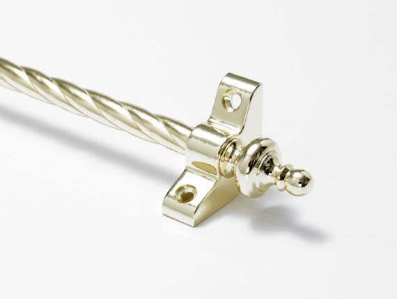 Stair Rods | Polished Brass 3/8