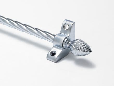 Stair Rods | Satin Chrome 3/8