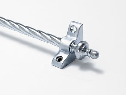Stair Rods | Satin Chrome 3/8