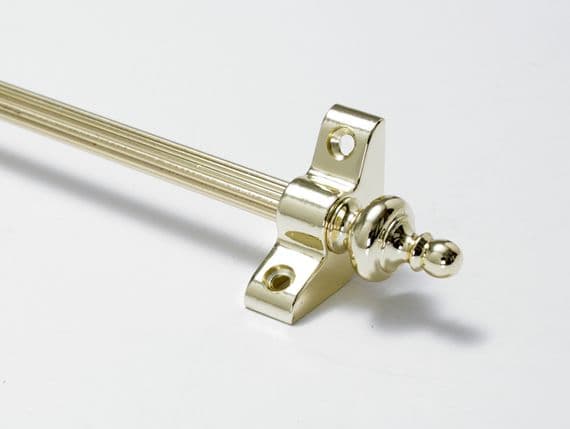Norfolk Reed Polished Brass 3/8