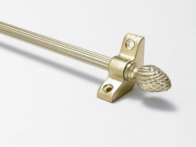Norfolk Reed Satin Brass 3/8