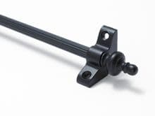 Norfolk Reed Wrought Iron 3/8" Stair Rod With Urn Finial