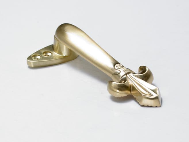Victorian Stair Clips (pair) - Satin Brass