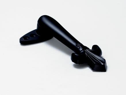 Black Wrought Iron Stair Clips | Modern twist on stair rods for stair carpets