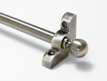 Premium Antique Brass 1/2" Stair Rod With Ball Finial