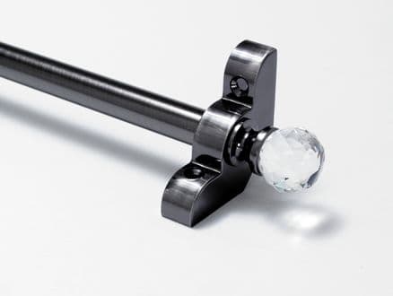 Pewter Crystal Stair Rods | Quality 1/2 Inch Carpet Rods