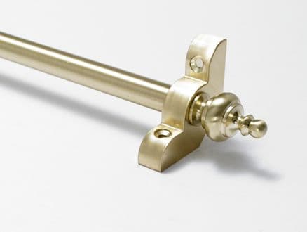 Stair Rods | Satin Brass 1/2