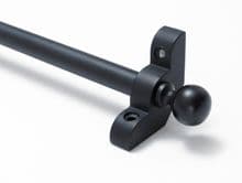Premium Wrought Iron 1/2" Stair Rod With Ball Finial