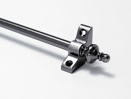 Stair Rods | Antique Pewter Stair Rod Urn Finial