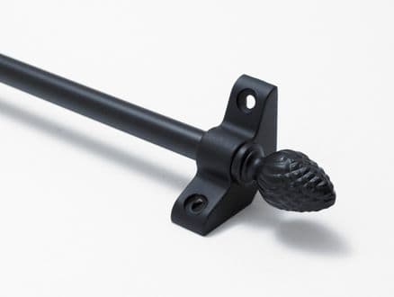 Stair Rods | Wrought Iron Stair Rod Pineapple Finial