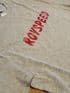 A CLASSIC ROYSPEED T SHIRT (GREY  WITH RED SCRIPT