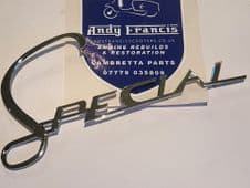 BADGE CASA SPECIAL LEGSHIELD CHROME BADGE