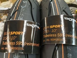 BGM SPORT TYRES TUBLESS VERSION