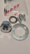 CASA LAMBRETTA 3 HOLE REAR HUB LOCK RING A NUT KIT