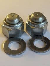 CASA LAMBRETTA FRONT WHEEL NUTS & SPACER WASHERS