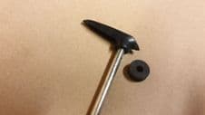 CASA LAMBRETTA   GP BLACK PETROL TAP LEVER