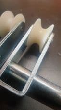 CASA LAMBRETTA  PANEL HANDLE BRACKETS AND ROLLERS
