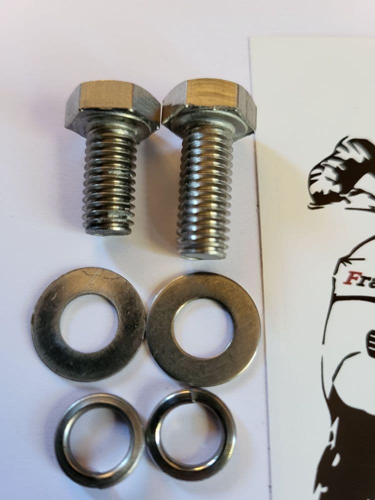 CYLINDER COWL M 8 BOLTS AND WASHERS 2 SIZES