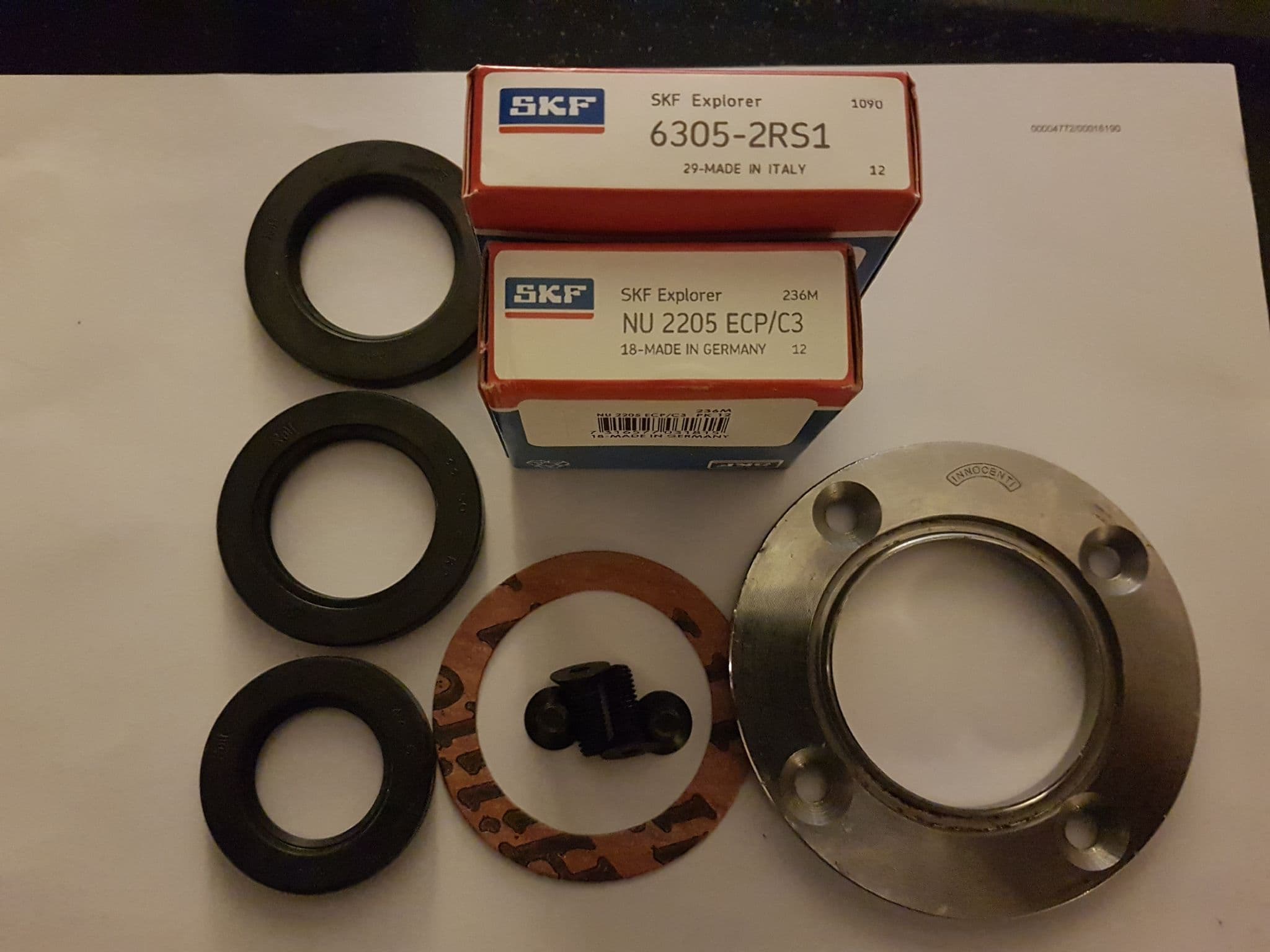 GP CRANKSHAFT BEARING AND SEAL KIT
