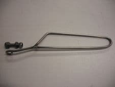Reverse pull fork bracket  ( polished   alloy)