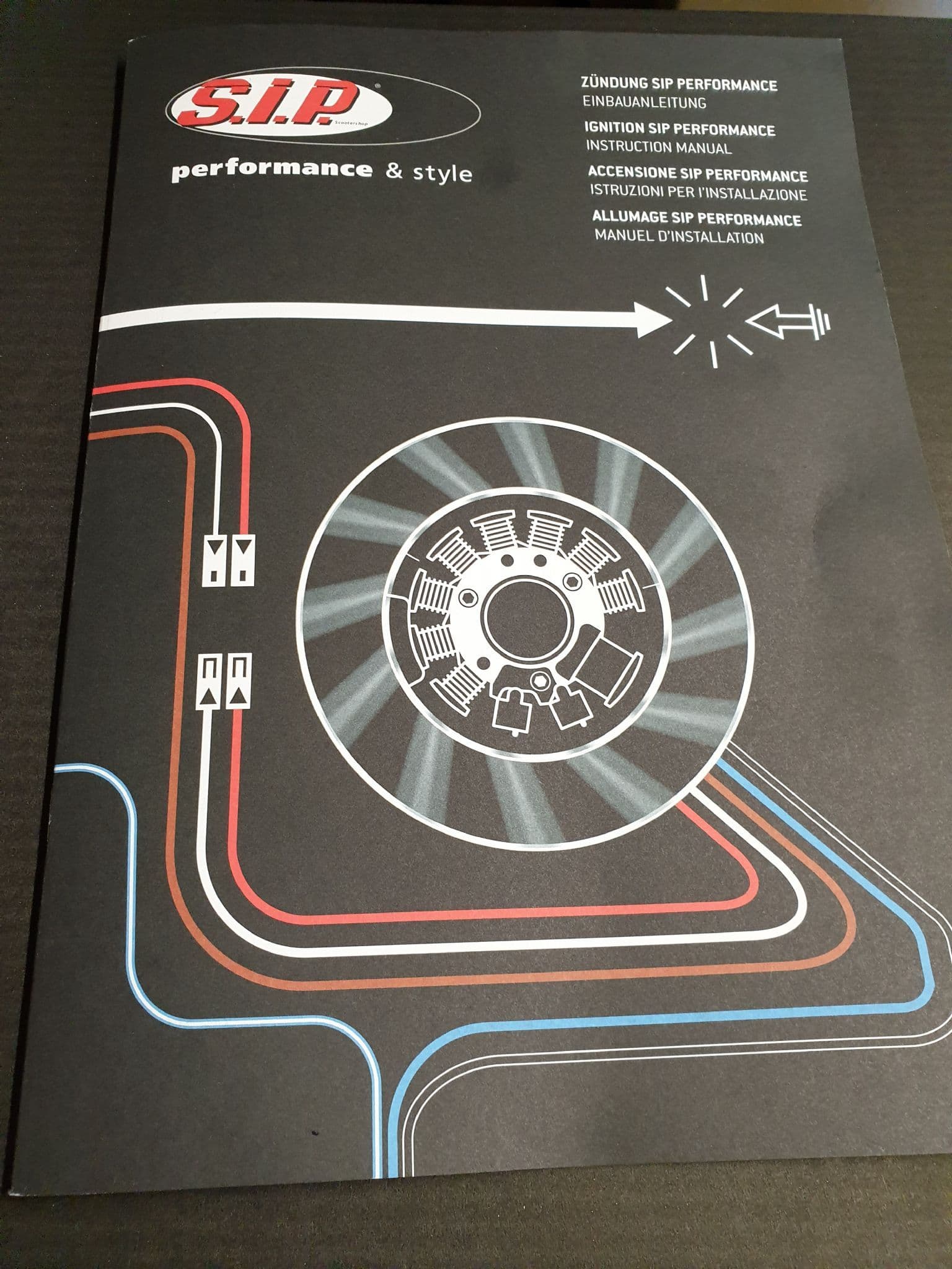 sip vape zündung anleitung Montageanleitung SIP PERFORMANCE Zündungen (VAPE) für Vespa… main image 0