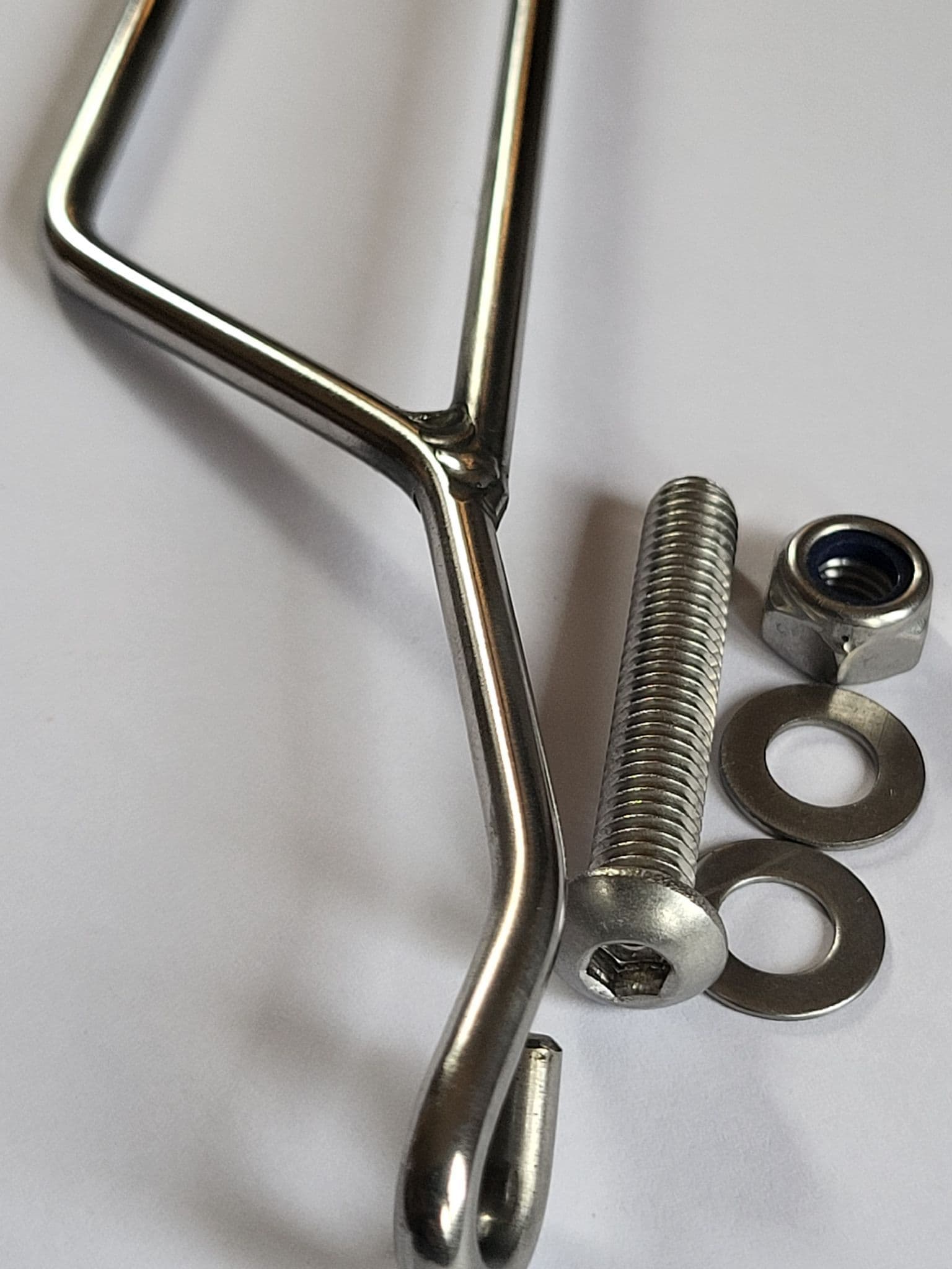 Stainless steel cable guide 4mm thick