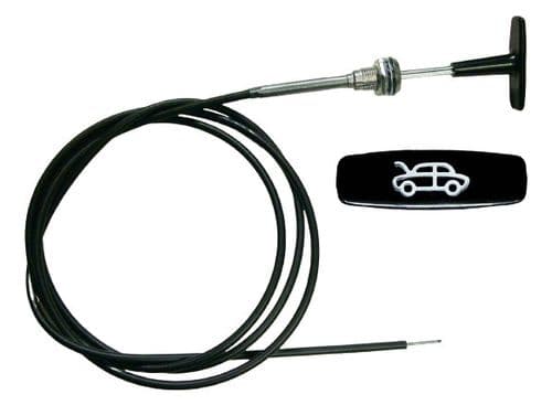 BONNET PULL CABLE TRIUMPH TR5 TR6 RTC2647 T HANDLE