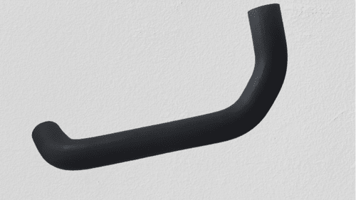 BOTTOM RADIATOR HOSE TRIUMPH GT6 MK 1 - 3 GRH513