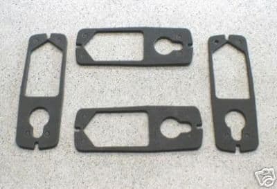 FRONT SIDE/ INDICATOR LAMP GASKETS SET OF 4 SPITFIRE & MGB 57H5575