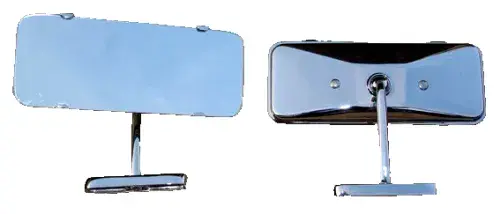 REAR VIEW MIRROR STAINLESS STEEL MG MGA AHH5198/ TRIUMPH SPITFIRE / TR4 TR5 TR6