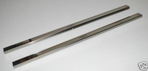 STAINLESS STEEL DOOR TREADPLATES TRIUMPH SPITFIRE & GT6