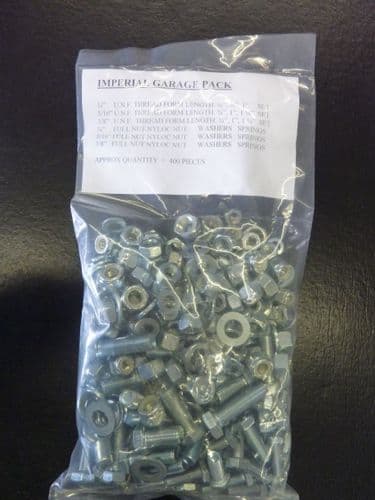 UNF BOLT PACK. NUTS, BOLTS, WASHERS IMPERIAL THREAD