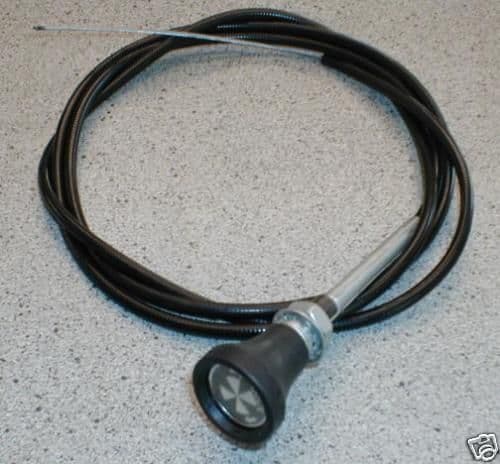 UNIVERSAL LOCKING CHOKE CABLE EARLY TRIUMPH & MG