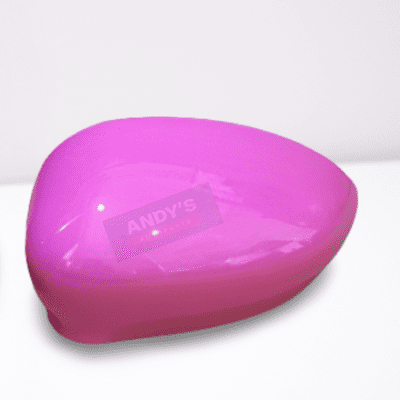 Abarth 500,595,695 2007+ Passenger Wing Mirror Cover In Barbie Rosa Colour Code