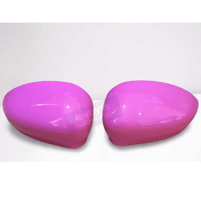 Abarth 500,595,695 2015+ Wing Mirror Cover Pair In Barbie Rosa Colour Code 591/A
