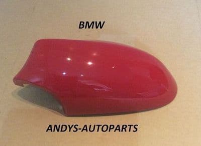 Bmw 1 Series 04-09 Genuine Wing Mirror Cover L/H Or R/H In Japan Red
