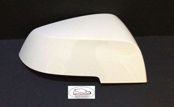Bmw 1 Series 2012 On F20 / F21 Wing Mirror Cover L/H Or R/H In Alpine White