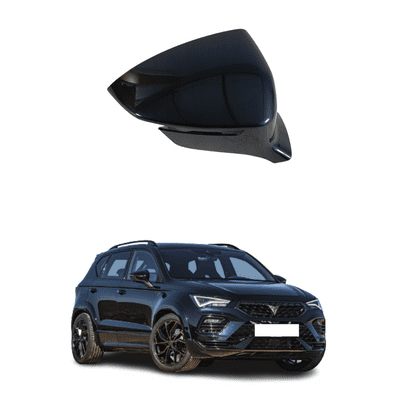 Cupra Ateca  2018 Onwards Wing Mirror Cover RH Or LH  In Gloss Black